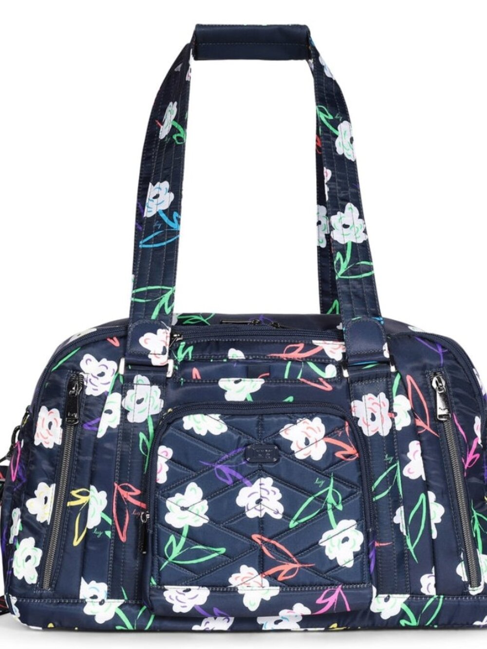 LUG - Propellor 2 Overnight Bag in Bright Floral
